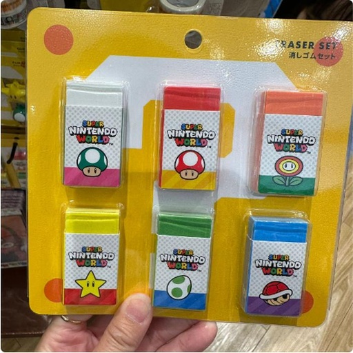 [11/7/2024-12:26-220] Eraser Set Mario Usj