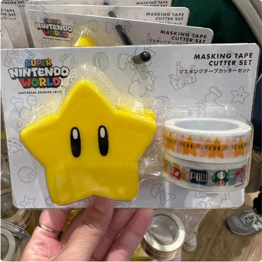 [11/7/2024-12:35-330] Star Mario Masking Tape & Cutter Set