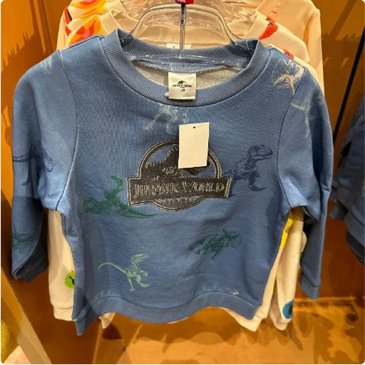 [11/7/2024-12:48-865] Jurassic Sweatshirt Child Size 110 /130 /150 CM USJ