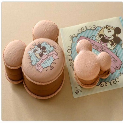 [11/8/2024-07:44-320] Disney Mickey Macaroon Case with Carabiner