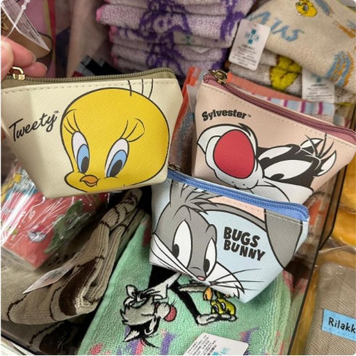 [11/9/2024-12:21-None95] Keychain Mini Pouch Looney Tunes 