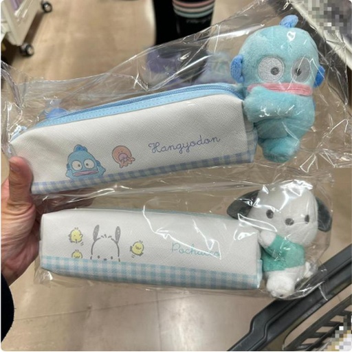 [11/9/2024-14:00-280] Pen Case There is a Mascot stuck beside it Hangyodon / Pochacco