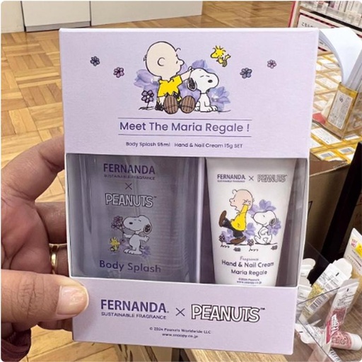 [11/12/2024-09:41-300] Maria Regale Set This Best Scent in Fernanda (Combination of the Aroma of Jasmine & Pear)
This is the set of Body Splash 95ml & Hand N Nail Cream 15gr