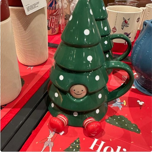 [11/15/2024-08:25-800] 🎄🎁Starbucks Xmas Series - Ceramic Cup Xmas Tree