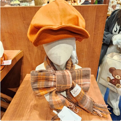 [11/19/2024-14:46-1050] Nick Wilde Collection - Beret Cap and Scraf set