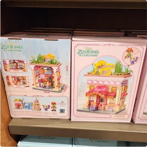 [11/21/2024-10:17-640] Diorama Playset Zootopia Like Lego - Jumbeaux Cafe