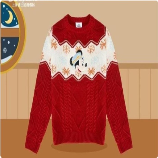 [11/22/2024-10:15-None1150] Winter Holiday - Mickey Sweater 