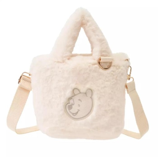 [11/25/2024-18:22-680] Pooh Fur Tote 2way Bag White