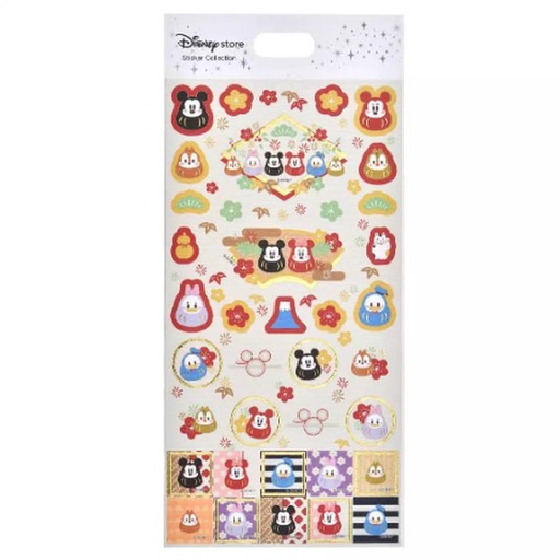 [12/7/2024-16:50-None70] Mickey & Friends Stickers Daruma Collection Year 2025