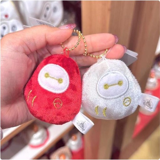 [12/7/2024-18:29-265] Baymax Plush Keychain White / Red Year Baymax 2025 