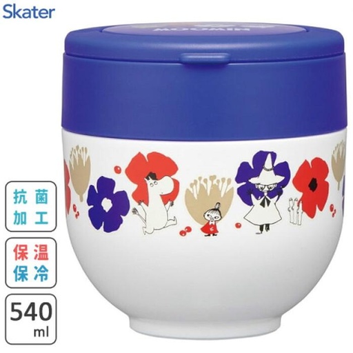 [12/9/2024-21:35-665] Moomin also antibacterial stainless bowl lunch jar 540ml, heat and cold resistant until 6 hours