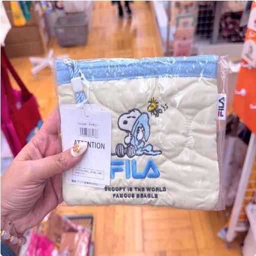[12/12/2024-10:10-400] Fila Snoopy Pouch White