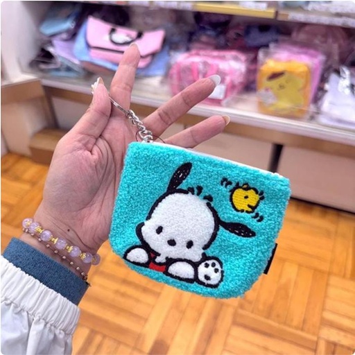 [12/12/2024-16:30-265] Pochacco Sagara Embroidery Keychain Pouch