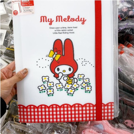 [12/19/2024-08:17-175] Hello Kitty Map A4 Size File (5 Pockets + 1 Case) White