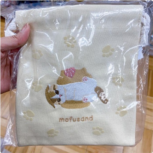 [12/19/2024-08:59-245] Mofusand Drawstring Pouch Brown