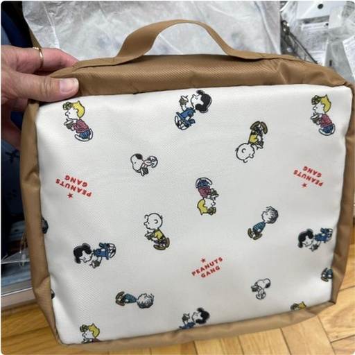 [12/19/2024-13:15-460] Snoopy Travel Pouch Brown