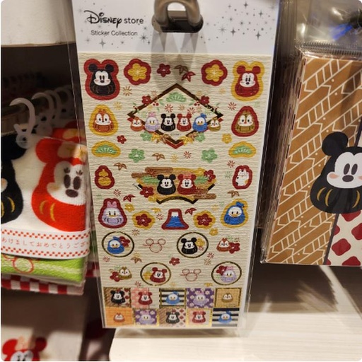 [12/19/2024-15:44-None] 🎊🎊 Jny Coll.- Daruma Mickey Sticker 