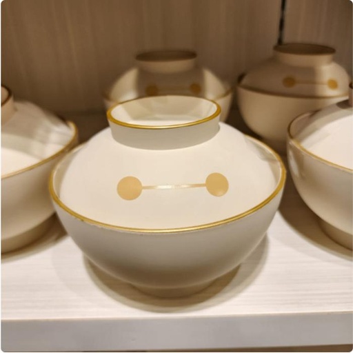 [12/19/2024-17:10-350] Baymax Melamine Soup Bowl with the lid 