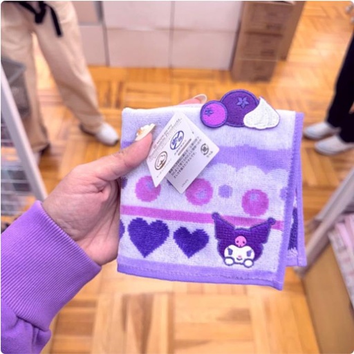 [12/23/2024-08:55-110] Hand Towel Sanrio Kuromi @Each