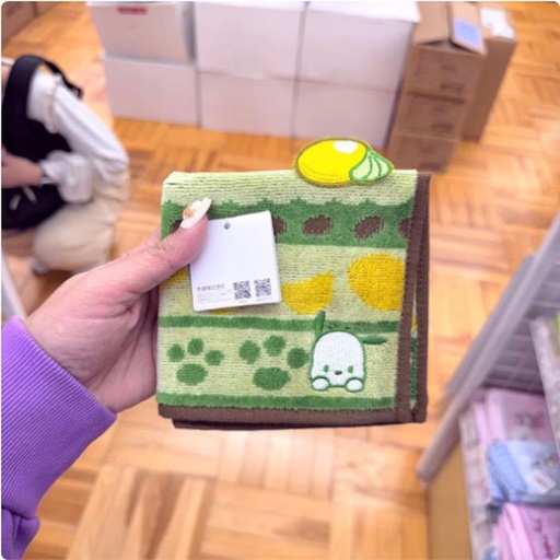 [12/23/2024-08:55-110] Hand Towel Sanrio Pochacco @Each