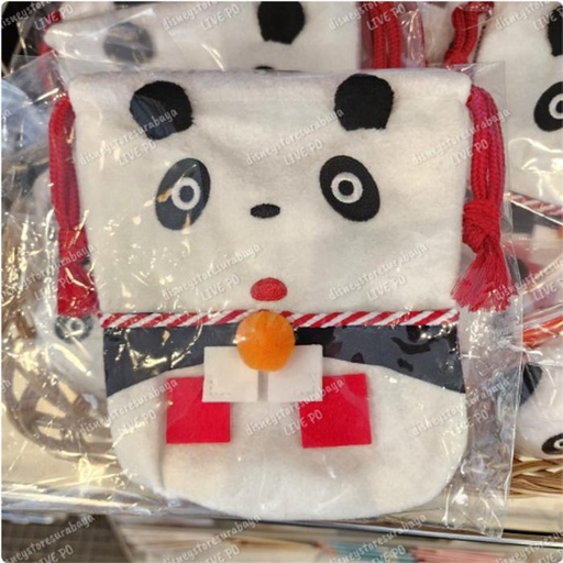 [12/24/2024-10:00-300] Panda Limited Edition Jny ​​- Medium Pouch Drawstring