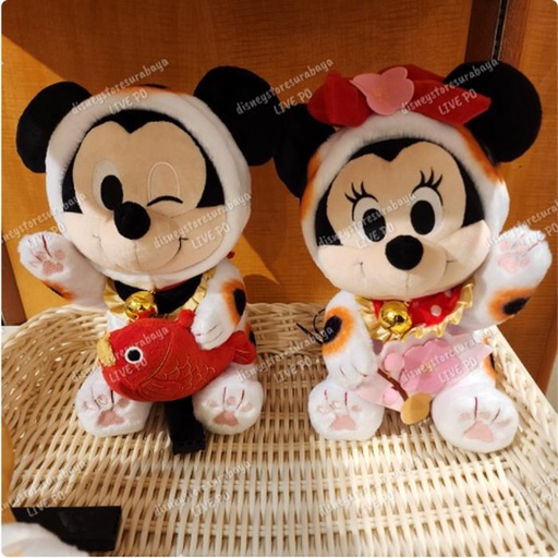 [12/24/2024-16:10-610] Japan Year - Plush Mickey / Minnie 