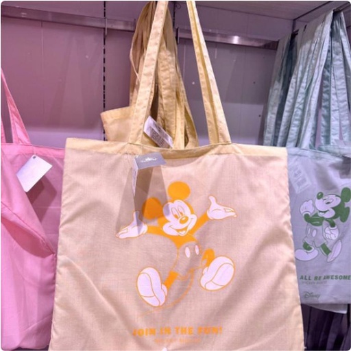 [12/28/2024-18:52-300] Eco Bag thin fine cloth - Mickey Yellow