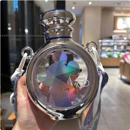 [1/1/2025-17:19-420] Mickey D100 Water Bottle Tritan Super Strong Material 580 ml 