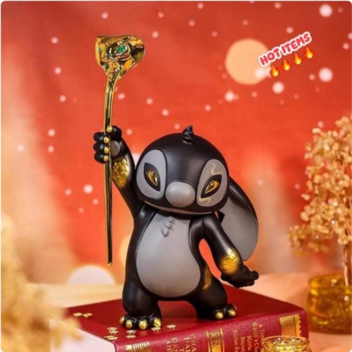 [1/1/2025-17:21-None1650] Exclusive Black Gold - Stitch Figure Snake 