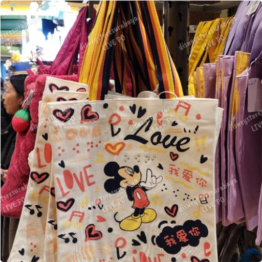 [1/7/2025-16:18-450] Canvas Totebag Mickey @Each