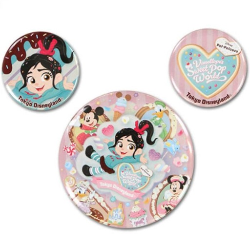 [1/17/2025-20:53-200] Tin Badge Vanellope Set