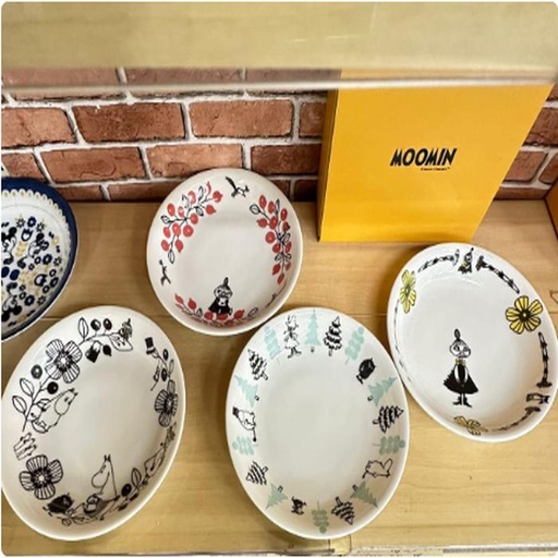 [1/25/2025-10:08-650] Moomin Plate 16 cm set