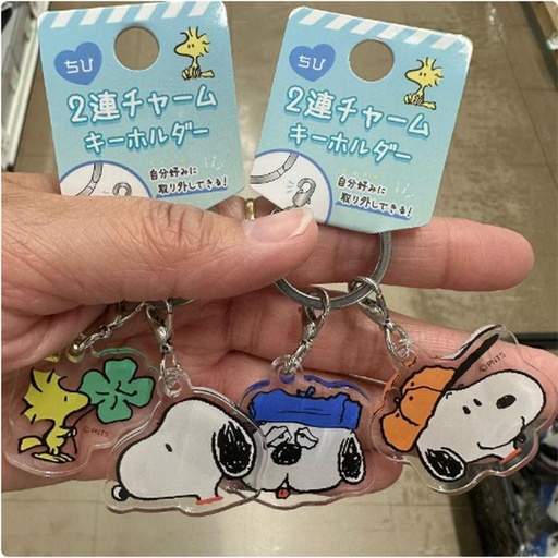 [1/25/2025-13:15-None95] Keychain Acrylic Snoopy @Each