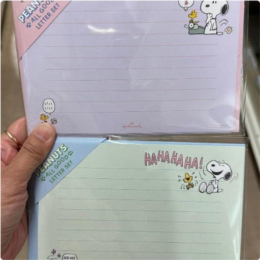 [1/25/2025-13:32-None90] Hallmark Letter Set Snoopy @Each
