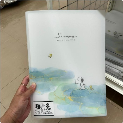 [1/25/2025-13:55-125] Snoopy 8 Pocket File motif A