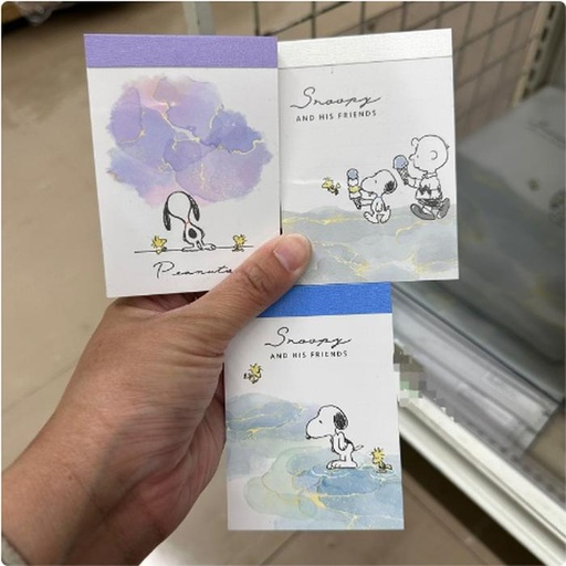 [1/25/2025-14:00-None45] Snoopy Mini Memo @each