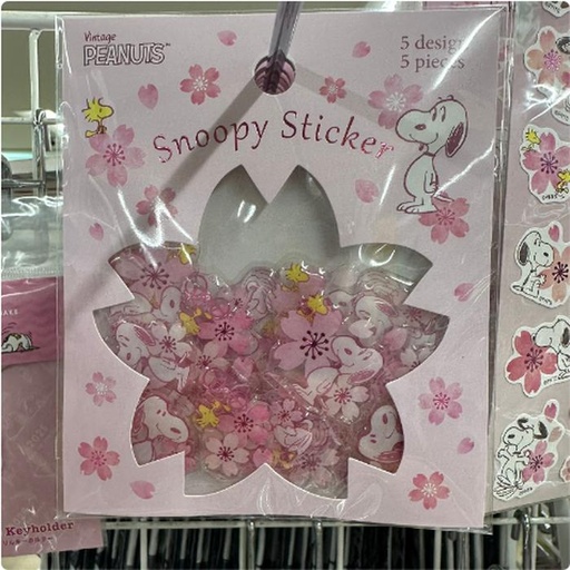 [1/25/2025-14:21-None60] Sakura Snoopy Sticker