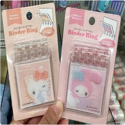 [1/25/2025-15:22-100] Binder Ring Sanrio @Each