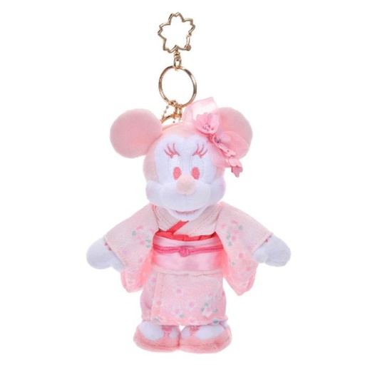 [1/18/2025-11:00-490] Minnie Plush Keychain Kimono Sakura
