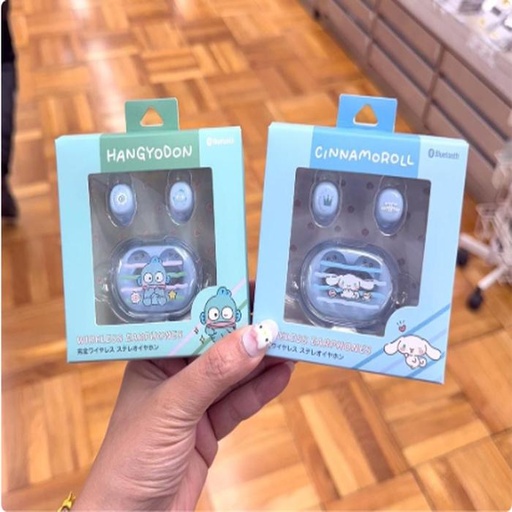 [1/18/2025-11:18-545] Wireless Earphone Hangyodon / Cinnamoroll @each