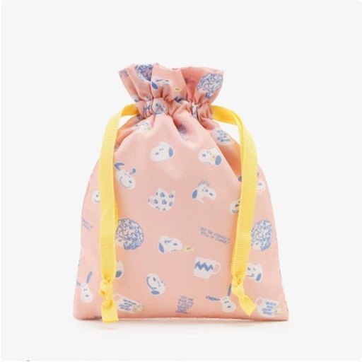 [1/19/2025-08:30-230] Snoopy Drawstring Pouch size S