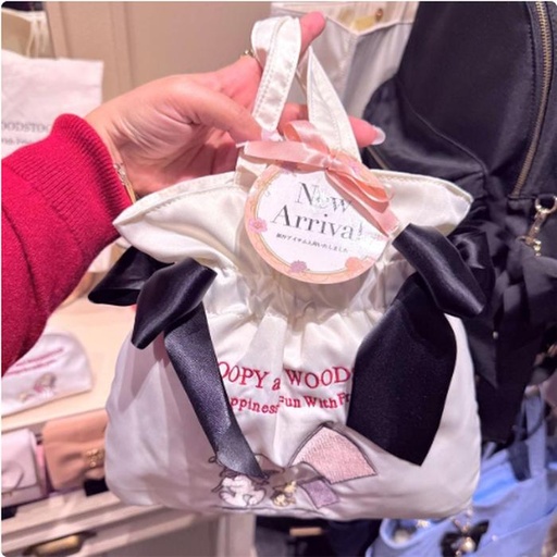 [1/19/2025-14:54-820] Shaved Tote Bag Ivory Snoopy x MDF