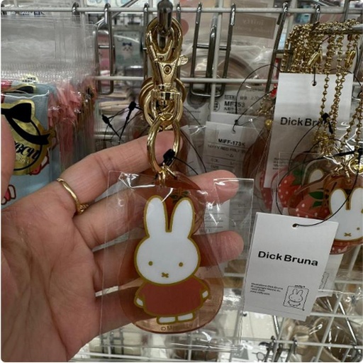 [1/20/2025-08:01-130] Keychain Miffy Strawberry