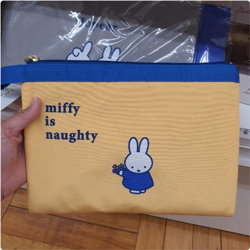 [1/20/2025-10:03-395] Miffy Flat Pouch Yellow 