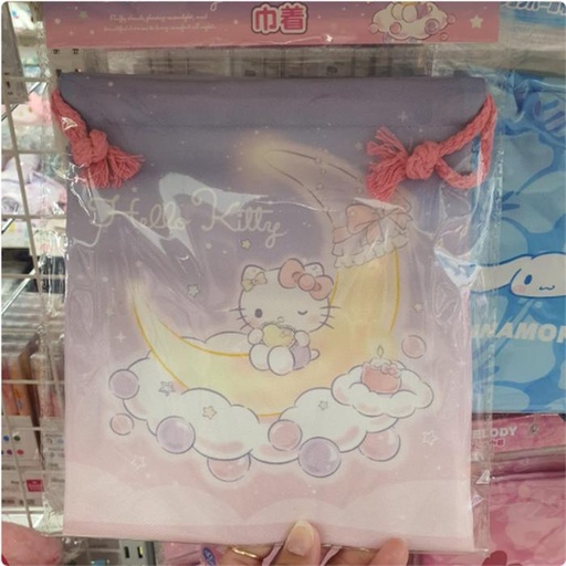 [1/20/2025-10:27-110] Hello Kitty Moon Drawstring Pouch