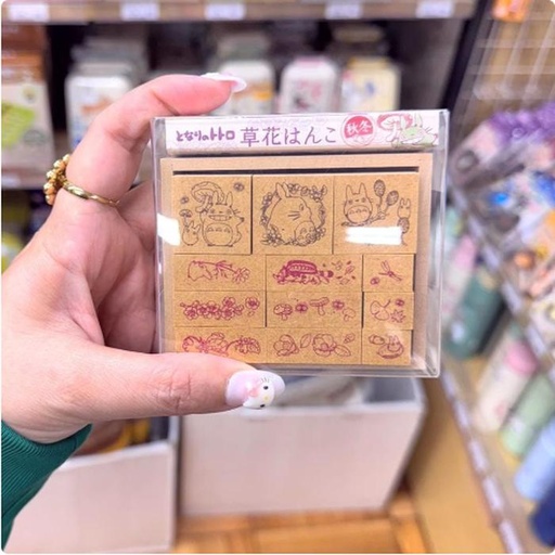 [1/20/2025-11:55-320] Stamp Totoro with Stamp Pad