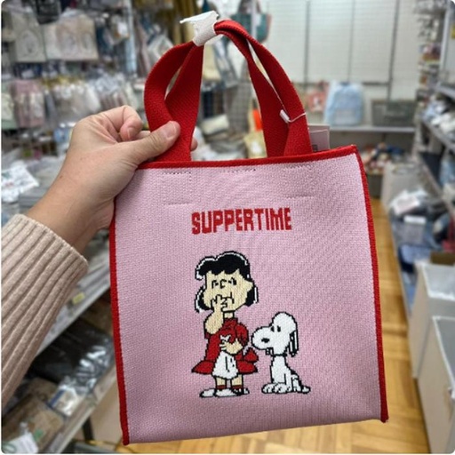 [1/20/2025-14:00-620] Knit Tote Bag Suzy Red