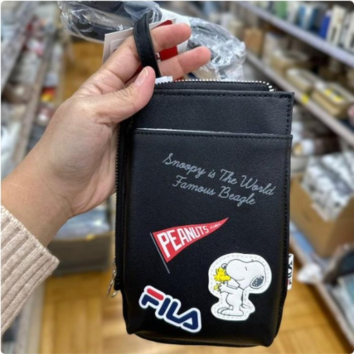 [1/20/2025-14:04-695] Fila X Snopopy Shoulder Bag Black