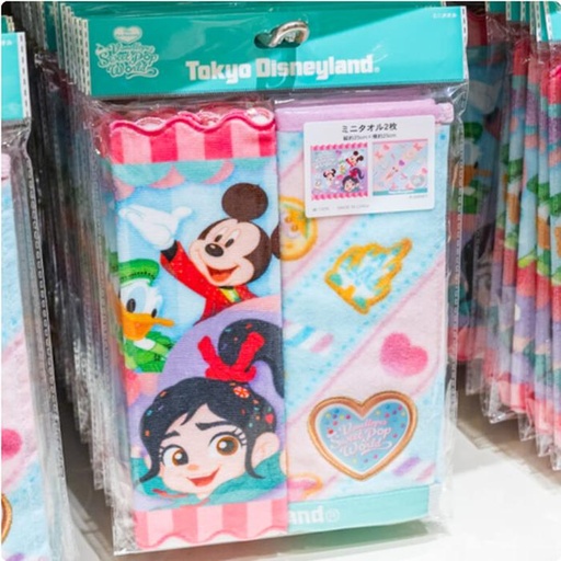 [1/22/2025-18:17-280] Vanellope coll.🧁 - Minitowel sets contents 2 
