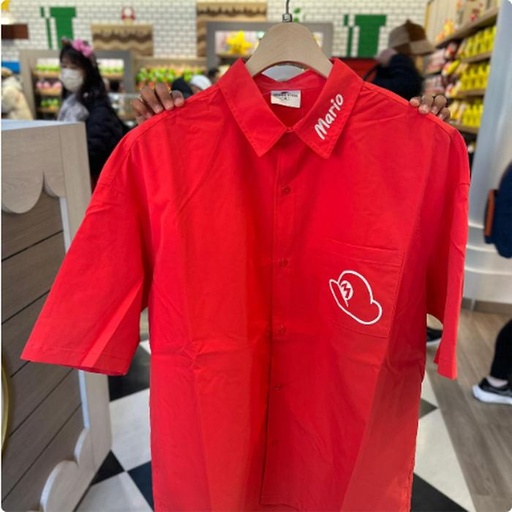 [1/23/2025-09:51-990] Mario Red Shirt Size L